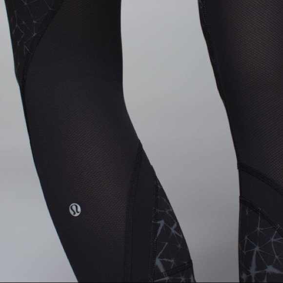 Lululemon Run Inspire 2 Crop Leggings with Mesh - Picture 5 of 15